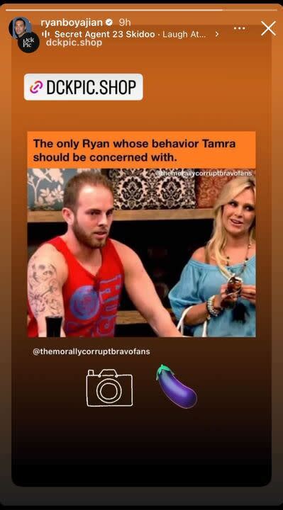 RHOC’s Ryan Boyajian Calls Out Tamra Judge’s Disgraced Son。